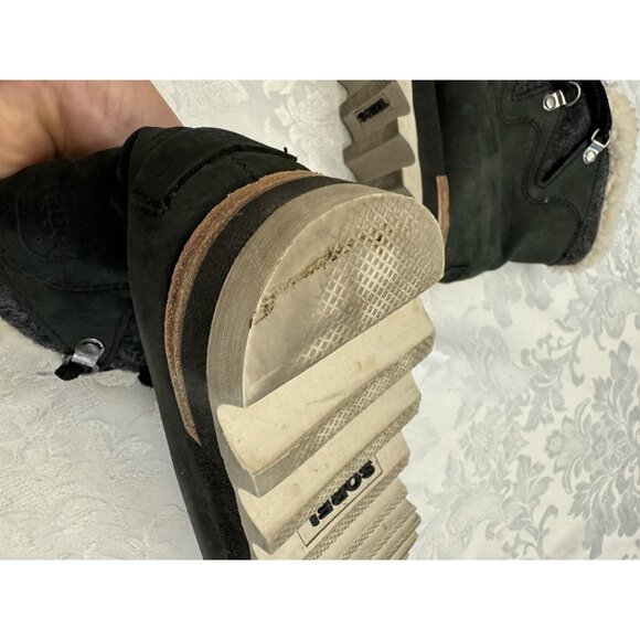 Sorel Size 9 Sneakchic Alpine Holiday Shearling Waterproof Cold Weather‎ Boots - Picture 16 of 16
